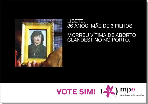 Cartaz Aborto Clandestino
